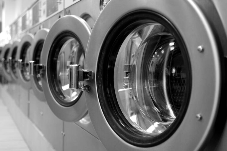 What are the machines that customers flock to in a vended laundry and why?