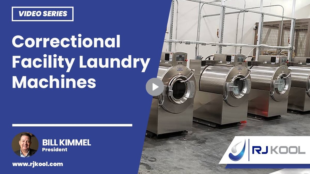 correctional facility laundry machines