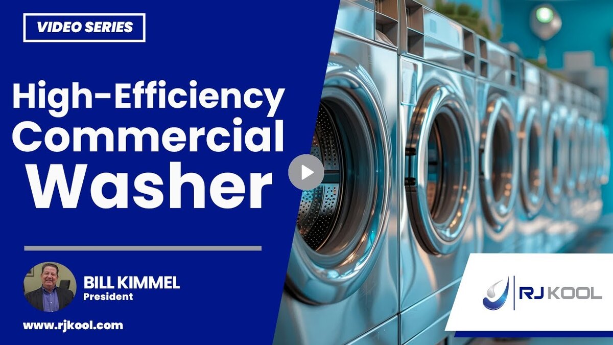high-efficiency commercial washer
