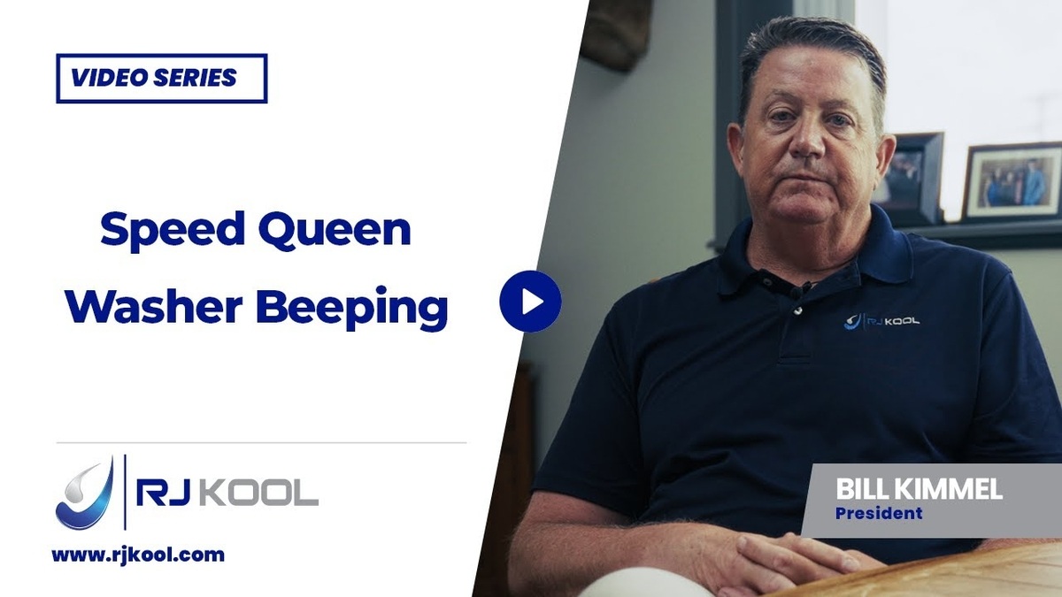 speed queen washer beeping